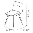 Platinum SWEDEN Easy chair (beige with faux leather)