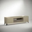 Bézs TV-szekrény; széles; 2 ajtós; 1 fiókkal – CA Prestige Day