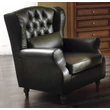 Nostalgia Day Armchair with faux leather