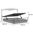 Bedding container structure