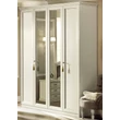 Giotto 4-doors cabinet - antique white, height: 220 cm