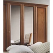 Nostalgia 2-doors cabinet - walnut, height: 250 cm