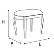 Nostalgia Seat - antique white