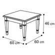 Nostalgia Day Lamp table - walnut