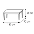 Treviso Day Coffee table - cherry