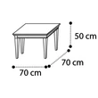 Treviso Day Lamp table - cherry