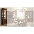 Treviso Day 1-door display cabinet opening to the left - cherry