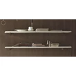 Giotto Day Wall shelf with holding structure - antique white