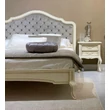 Verdi Double bedstead with upholstered headboard