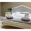 Verdi Double bedstead with upholstered headboard