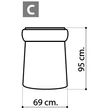 Decor Day Armchair, middle element