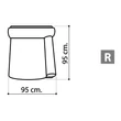 Decor Day Armchair, right-side element