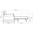 Decor Day Double couch, sofa bed