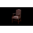 Gainsborough Chair karosszék premium B bőrrel - Old English Dark Brown színben