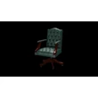 Gainsborough Swivel Chair karfás forgószék premium A bőrrel - Birch Forest Green színben