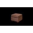 Irving Pouffe Box puff, premium B bőrrel