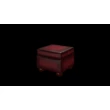 Irving Pouffe Box puff, standard bőrrel