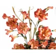 Ceramic fountain: with flower, with pedestal, with built-in lighting (3 pcs).