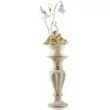 Ceramic fountain: small peacock, with pedestal, with built-in lighting (2 pcs).