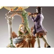 Musical ceramic group of sculptures 