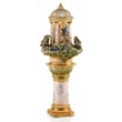 Ceramic fountain: Monet, rotatable/movable, with built-in lighting, with pedestal.