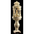 Ceramic pavilion (tower) Pantheon, rotatable/movable, with built-in lighting.