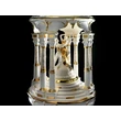 Ceramic pavilion (tower) Pantheon, rotatable/movable, with built-in lighting.