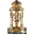 Ceramic fountain: playing angels with lady, with pedestal number 784.
