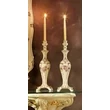 Ceramic candle-holder.