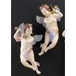 Suspended ceramic angel.