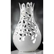 Medium size ceramic lamp, with built-in lighting (3 pcs) without glass.