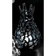 Medium size ceramic lamp, with built-in lighting (3 pcs) without glass.