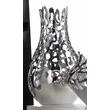 Medium size ceramic lamp, with built-in lighting (3 pcs) without glass.