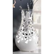 Medium size ceramic lamp, with built-in lighting (3 pcs) without glass.