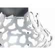 Short ceramic lamp with built-in lighting (3 pcs) with glass.