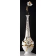 Small ceramic vase, with original Swarovski crystals.