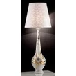Small ceramic lamp, with original Swarovski crystals.