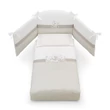 Mirtillo crib - white-sand color