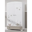 Mirtillo 2-doors cabinet - white-sand color