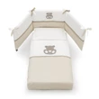 Charly crib - white-sand color