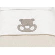 Charly crib - white-sand color