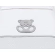 Charly crib - white-grey