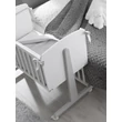 Ninna crib - white-grey