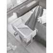 Ninna crib - white-grey