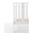 Mini Charly crib - white-grey