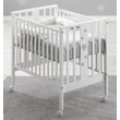 Mini Stelline crib - white-grey