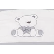 Tato crib - white-grey