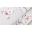 Tato crib - white-pink