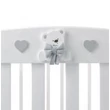 Tato crib - white-grey