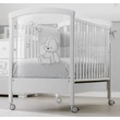 Stella Magic crib - white-grey